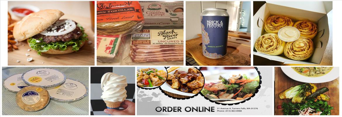 On Site and Take-Out Dining and Brewery Options In Montague